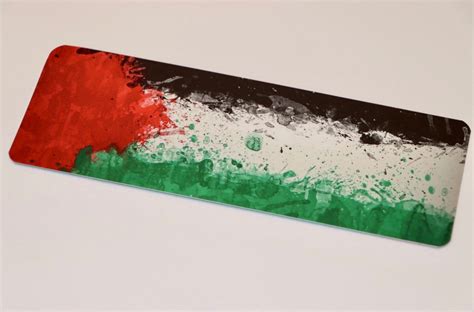 palestine flag bookmark